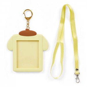 Hello Kitty Pompompurin Convertible ID Badge Holder Yellow | USA_HK49575