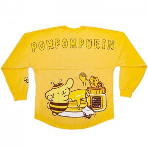 Hello Kitty Pompompurin Honey JapanLA Spirit Jersey Yellow | USA_HK74946