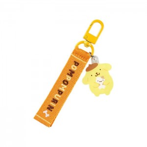 Hello Kitty Pompompurin Logo Keychain (Sanrio Character Award Series) Yellow | USA_HK26152