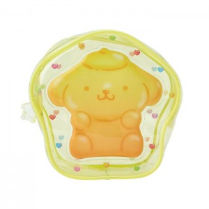 Hello Kitty Pompompurin Mini Zipper (Gummy Candy Series) Yellow | USA_HK15075