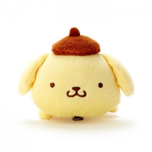 Hello Kitty Pompompurin Plush Hair Clip Yellow | USA_HK35525