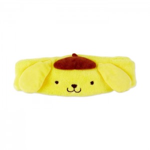 Hello Kitty Pompompurin Plush Headband Yellow | USA_HK36639