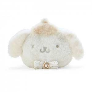 Hello Kitty Pompompurin Plush Zipper (Winter Star Series) White | USA_HK61794