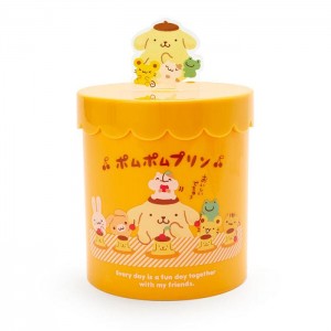 Hello Kitty Pompompurin Storage Canister (Team Pudding Series) Yellow | USA_HK91191