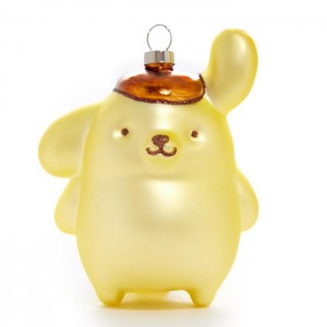 Hello Kitty Pompompurin x Kat + Annie Glass Ornament Gold | USA_HK54950