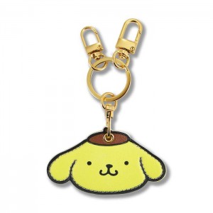 Hello Kitty Pompompurin x Sonix AirTag Keychain Yellow | USA_HK65237