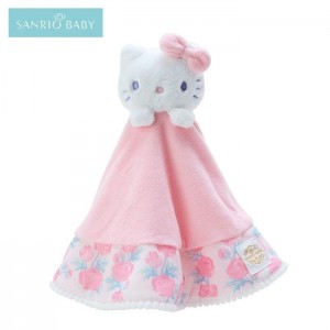 Hello Kitty Sanrio Baby Hello Kitty Plush Lovey Pink | USA_HK61464