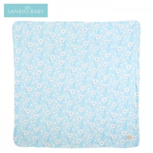 Hello Kitty Sanrio Baby Organic Cotton Cinnamoroll Swaddle Blanket Blue | USA_HK96478