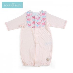 Hello Kitty Sanrio Baby Organic Cotton Hello Kitty Convertible Gown Pink | USA_HK66607