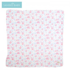 Hello Kitty Sanrio Baby Organic Cotton My Melody Swaddle Blanket Pink | USA_HK53553