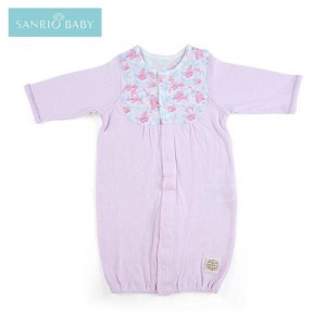 Hello Kitty Sanrio Baby Organic Cotton My Melody Convertible Gown Purple | USA_HK90686