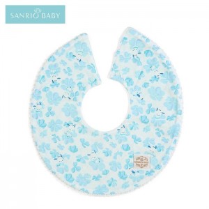 Hello Kitty Sanrio Baby Organic Cotton Pochacco Bib Blue | USA_HK77616