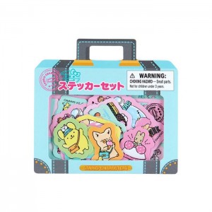 Hello Kitty Sanrio Character 24-pc Mini Sticker Pack (Day at the Funfair Series) Blue | USA_HK49105