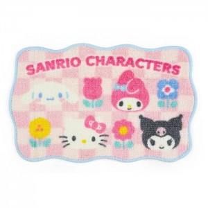 Hello Kitty Sanrio Characters Accent Rug (Pastel Check Series) Multicolor | USA_HK74069
