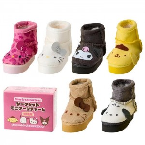 Hello Kitty Sanrio Characters Bag Charm Blind Box (Winter Boots Series 2) Multicolor | USA_HK51770