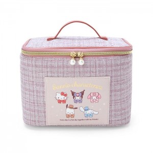 Hello Kitty Sanrio Characters Cosmetic (Winter Tweed Series) Pink | USA_HK11341