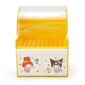 Hello Kitty Sanrio Characters Mini Yellow Storage Chest (Retro Room Series) Yellow | USA_HK17119
