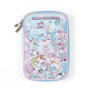 Hello Kitty Sanrio Characters Travel Case (Day at the Funfair Series) Pink | USA_HK30062