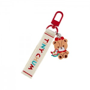 Hello Kitty Tiny Chum Logo Keychain (Sanrio Character Award Series) Multicolor | USA_HK14379