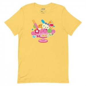 Hello Kitty U*SA*HA*NA Fruit Sundae Tee Yellow | USA_HK38006