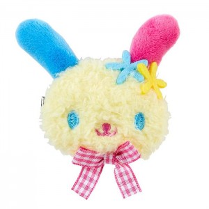 Hello Kitty U*SA*HA*NA Plush Hair Clip (Gingham Bow) Multicolor | USA_HK10215